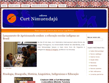 Tablet Screenshot of curtnimuendaju.com
